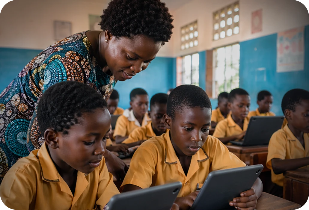 Government education systems deploying digital learning at scale